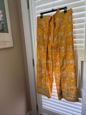 Thai fisherman pants tie pants pure silk one size reversible pants